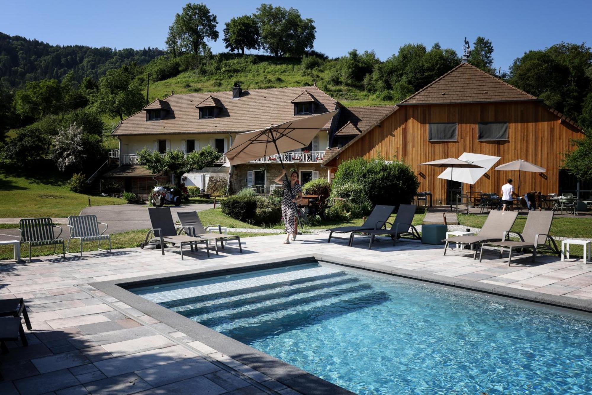 Maison d'hôtes&SPA La Scierie Salins-les-Bains Exterior foto